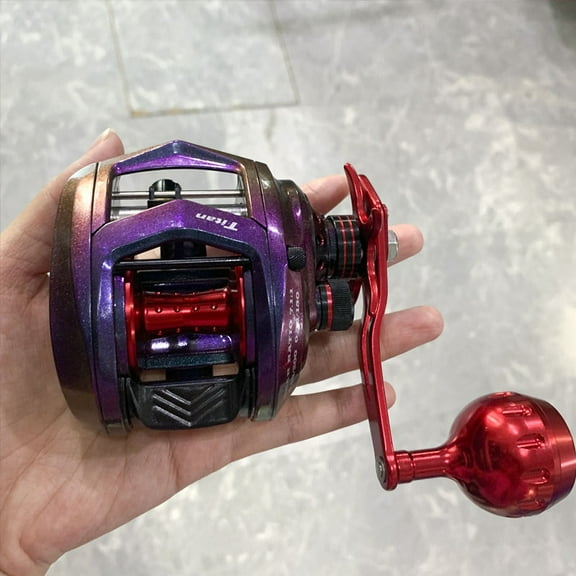 Slow Pitch Jigging Reel 17kg Gear Ratio 7.1:1 Aluminum Metal 11+1BB Fiber Drag Power Casting Shore Fishing Reel Saltwater Reel