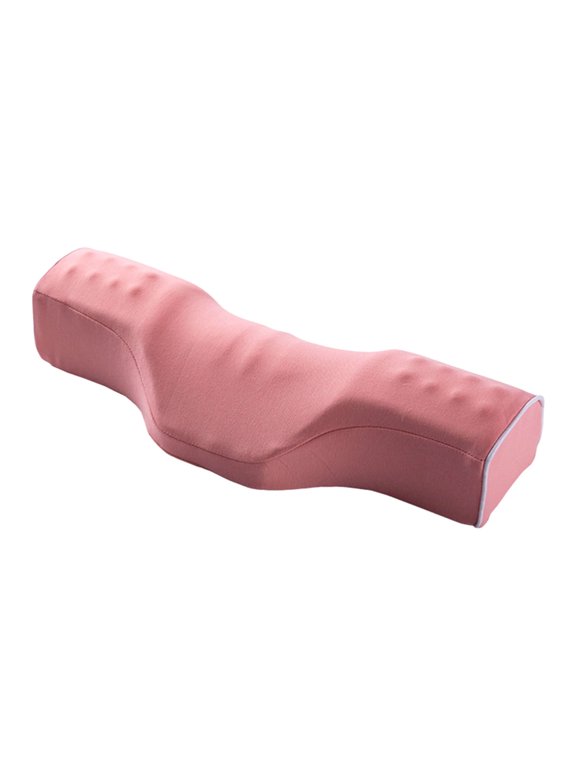 Slow Rebound Foam Cervical Pillow For Travel And Home, Curved Travel Neck Pillow For Cervical Spine Care, Soft Memory Foam Pillow For Side Sleeping Posture, For Bed, For Sofa