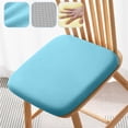 thumbnail image 1 of Slow Rebound Memory Foam Chair Cushion, Non-Slip Breathable Seat Pad for Classroom, Office Sedentary, Kitchen, Restaurant, Car & Home Use,16*16*1in, 1 of 6
