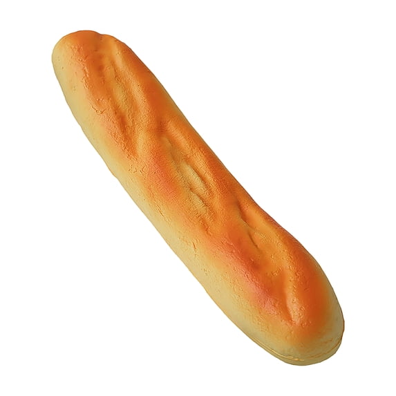 Slow Rising Baguette Squishy Toy with Bread Texture, 1 Piece, Golden Brown, for Relaxation, Simulated Toy
