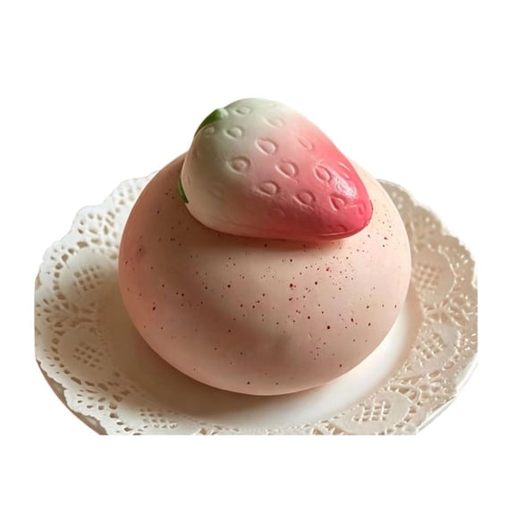 Slow Rising Cake Squeeze Toy Toy, Stress Relief Sensory Fidget, Realistic Dessert Squeeze Toy, Anxiety Decompression Gadget, Soft PU Model for Desk Office