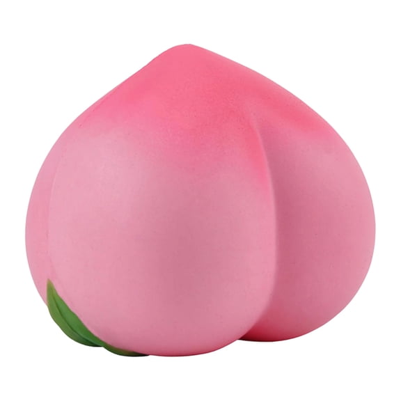 Slow Rising Peach Stress Relief Toy, Soft Squishy Fruit Squeeze Toy, Cute Stuffed Fidget Toy for Kids & Adults Gift