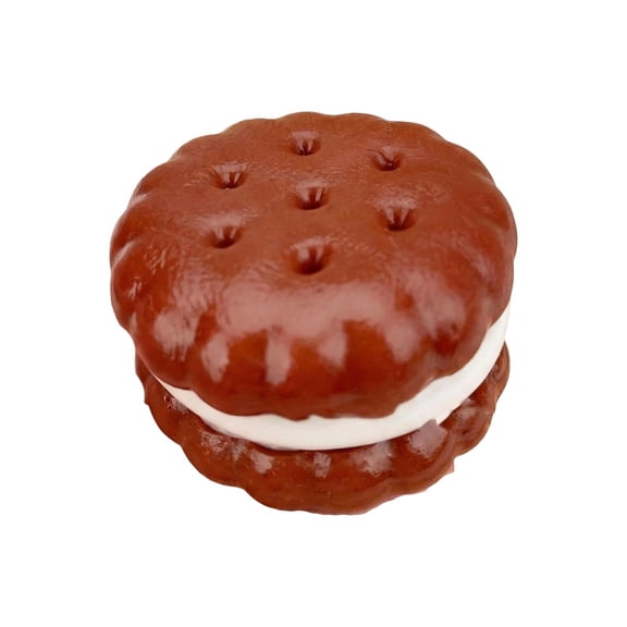 Slow Rising Squeeze Toys Cute Pink Room Decor Bunny Decorations Brown Sandwich Cookie Squeeze 1 Pc Desk Decorations