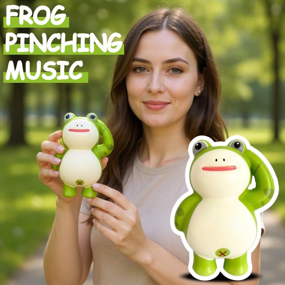 Slow Rising Squishies Squeeze ToysforRelaxation Frog Stuffed Animal Squeeze Squeeze Toys Cute Stuffed Animal 1 Pc Decor