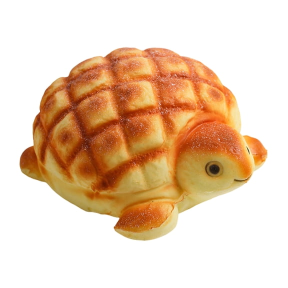 Slow Rising Squishies gadgets,Turtle Bread Food Foam Animal Stress Squishes,Shape Bread Slow Sensory Fidget gadget