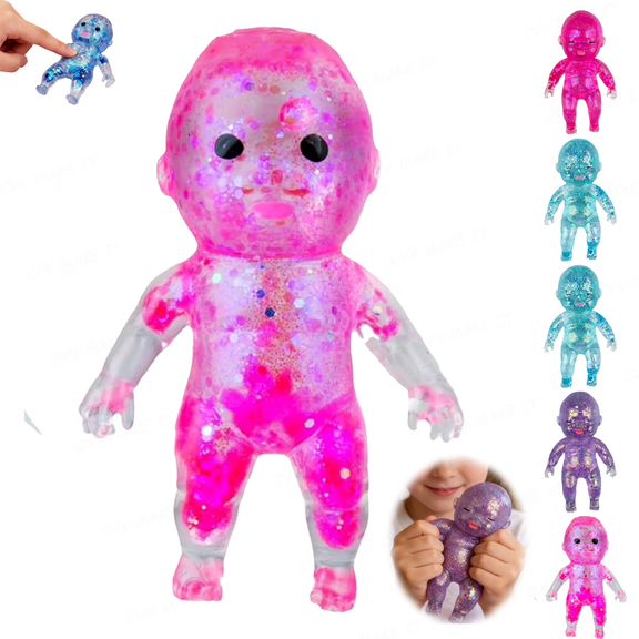 Slow Rising Squishing Ba-by , Squish Squeeze Sugar Ba-by, Stress Relief Gadgets for Anxiety Relief