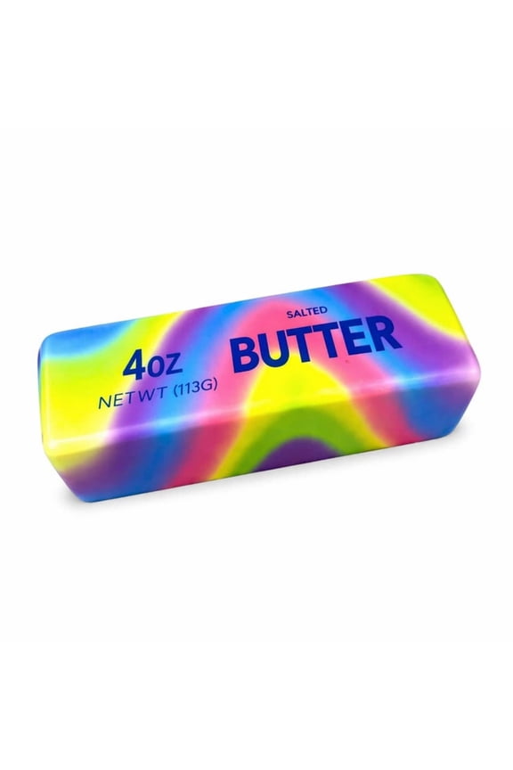 Slow Rising Squishing Butter Stick, Sticky Butter Sticks Squeeze Toys, Realistic Food Squishies Fidget Toys for Decompression Anxiety Relaxation