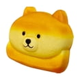 thumbnail image 1 of Slow Rising Squishy Toy with Cute Dog Head Design, 1-Pack, Yellow, for Kids and Adults, Squeeze Toy, 1 of 3