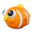 thumbnail image 1 of Slow Rising Squishy Toy with Pop-Out Eyes, 1-Pack, Orange Clownfish Design, for Relaxation, Squeeze Toy, 1 of 3