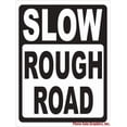 thumbnail image 1 of Slow Rough Road Sign, 1 of 1