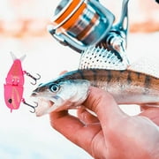 Slow Sinking Glide Bait for Bass Fishing - Realistic Wide S Motion Swimbaits for Freshwater Saltwater - Fishing Lures for Trout, Fishing Gear Gifts for Men