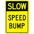thumbnail image 1 of Slow Speed Bump Sign,, 1 of 5