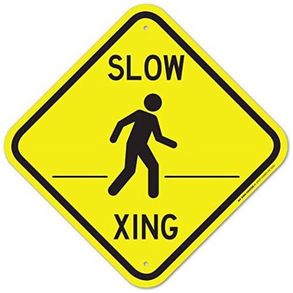 slow-xing-sign-12-x-12-0-40-aluminum-fade-resistance-indoor