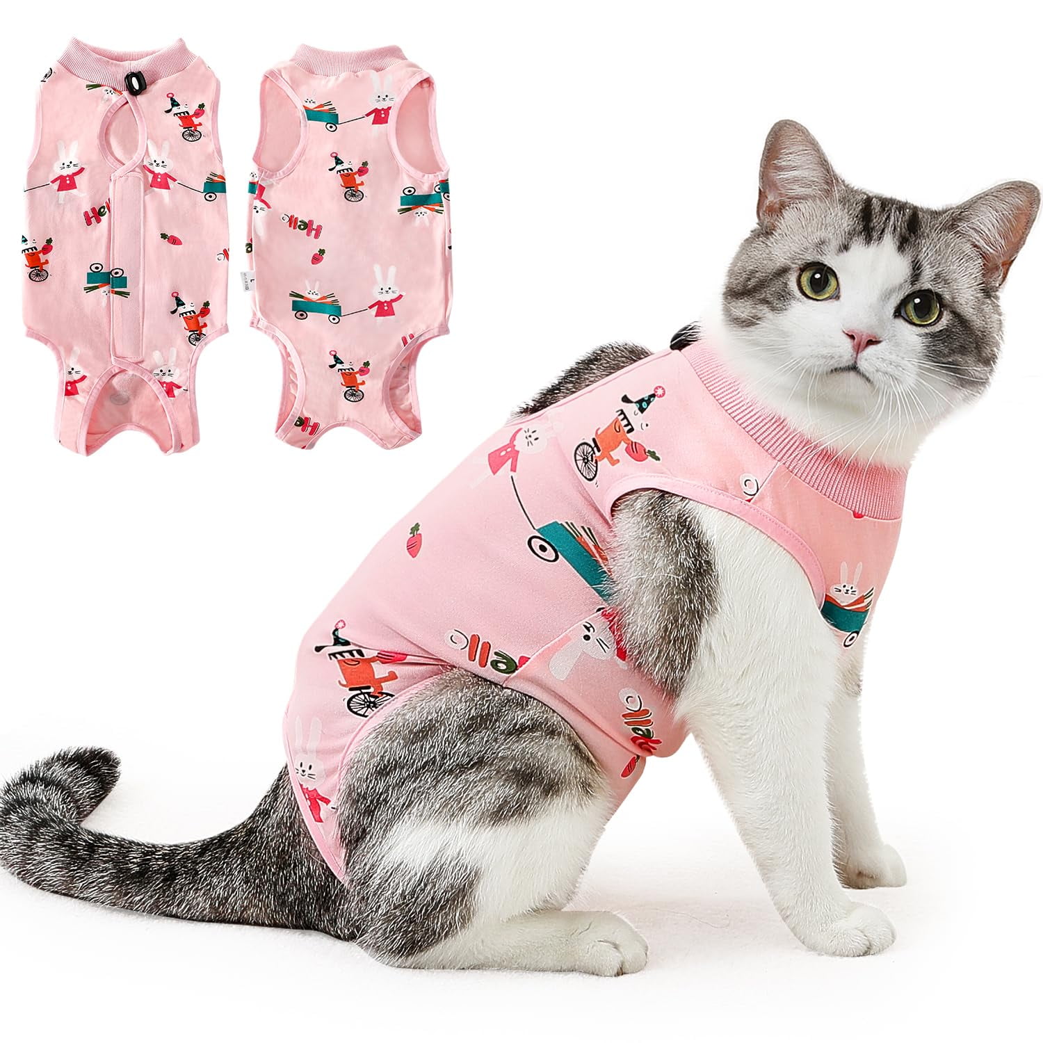 Suit Baby Onesies For Cats Cat Recovery Suit Stripe Pet Cat