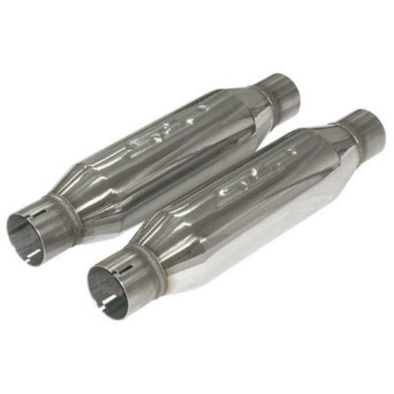 Exhaust LoudMouth 2.5in Inlet / Outlet Bullet-Type Resonator SLP 31062