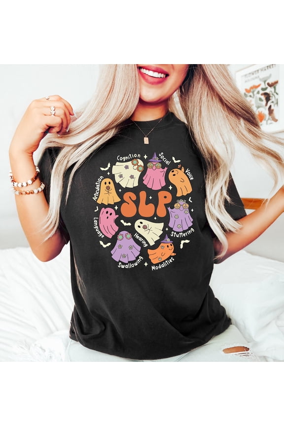 Slp Shirt, Speech Therapy Shirt, Speech Therapist Shirt, Slp Shirts, Fall Speech Language Pathologist Tshirts