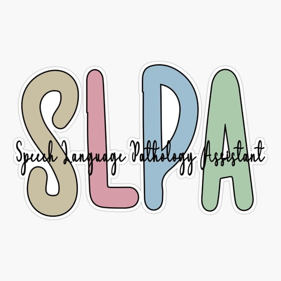 Slpa Therapy Speech Language Pathologist Istant Er, Phone Decal Water Bottle Stickers Car Decals, Funny Birthday Gift