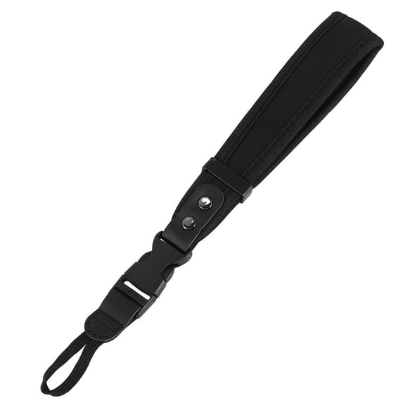 Slr Dslr Camera Hand Grip Wrist Shoulder Strap Cloth Camcorder Dv Wrist Band Belt For,1* Camera Wrist Strap(Not Included Camera),Black