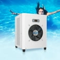 thumbnail image 1 of Slsy 16186 BTU/hr Pool Heater for Above and In Ground Pools & Spas, Heat Pump for Pools up to 5000 Gal, 5.6 COP, Quiet Operation, Automatic Defrost Function, 110V-120V/60Hz, 1 of 11