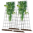 thumbnail image 1 of Slsy A-Frame Cucumber Trellis - Steel Plant Support for Climbing Plants, 1 of 8