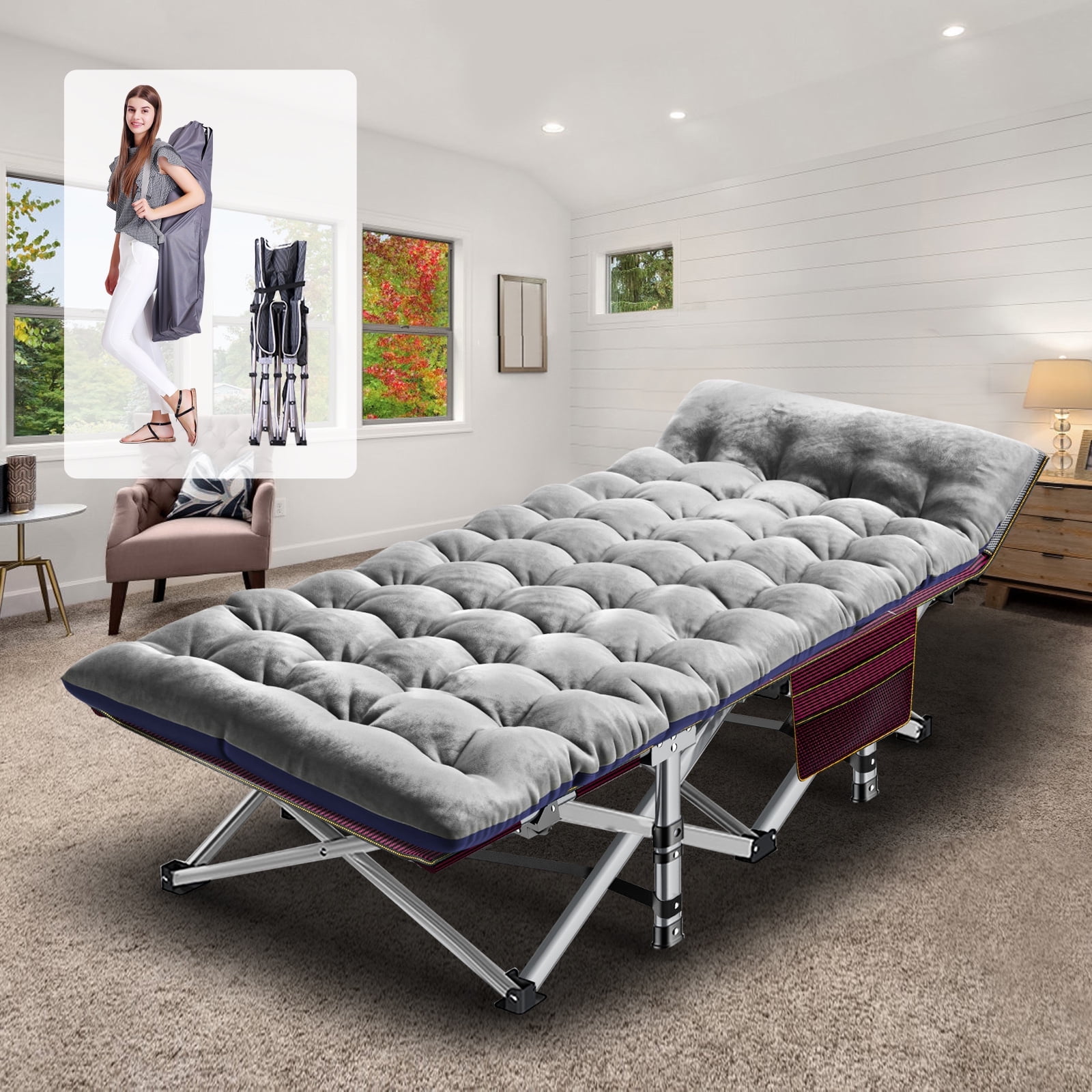 Cot bed with mattress included discount