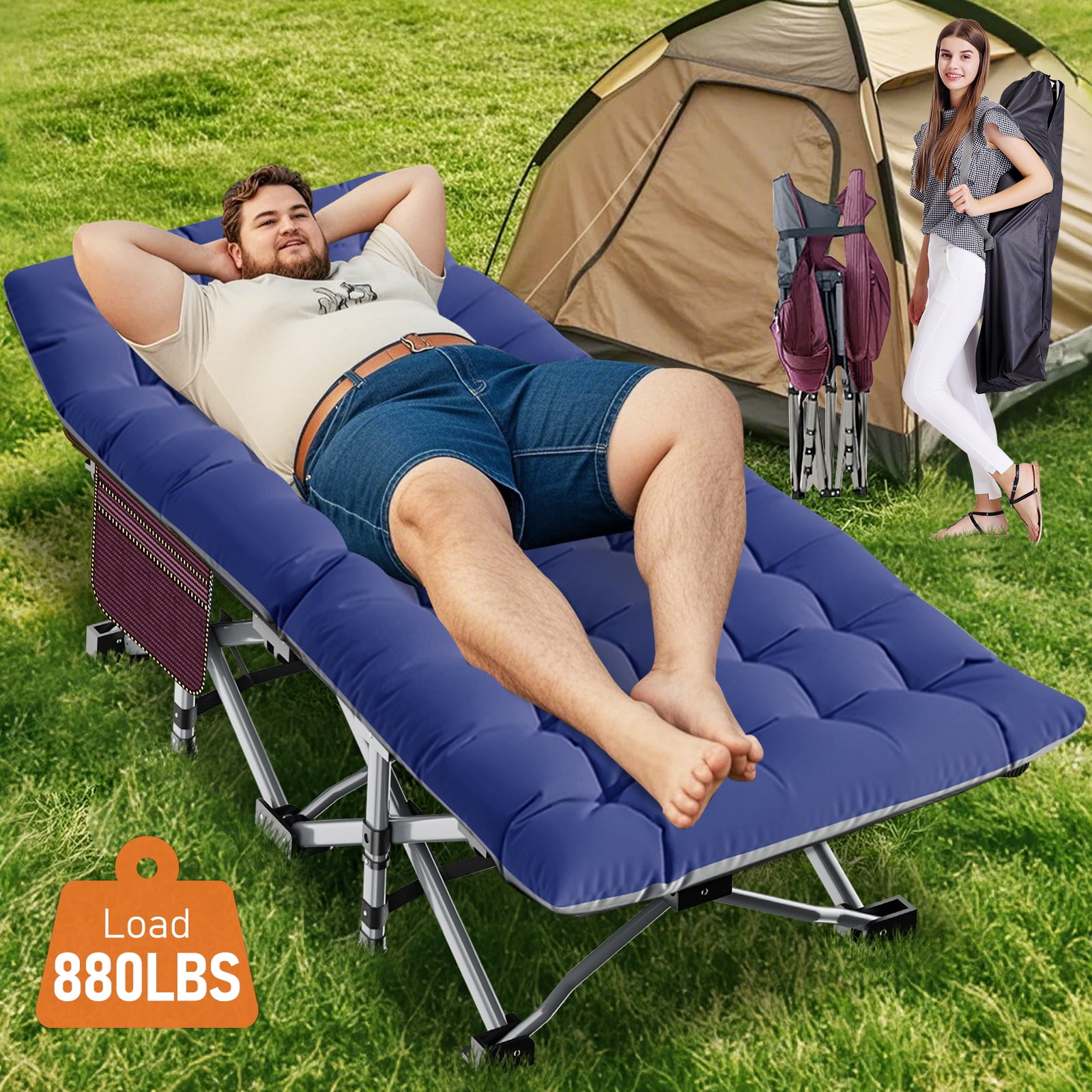 Slsy Folding Camping Cot for Adults, Folding Cot Egypt Ubuy