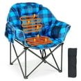 thumbnail image 1 of Slsy Heated Camping Chair Oversized, XL Heated Chair Outdoor Sports, 3 Heating Levels Adjustable Camping Chairs for Adults with Storage Bag, Folding Outdoor Chair, 1 of 8