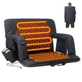 thumbnail image 1 of Slsy Double Heated Stadium Seat Bleacher Seat with Back & Arm Support, Portable 6 Reclinng Positions Stadium Seating for Bleachers, Bleacher Seats for Sports Events, Outing, Travelling, Hiking, 1 of 10