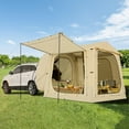 thumbnail image 1 of Slsy Inflatable Camping Tent with Pump, Inflatable Tent for Camping 6 People Large Blow Up Air Tents House, Waterproof Luxury Glamping Tent with Mesh & Chimney Window, 1 of 7