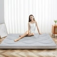 thumbnail image 1 of Slsy Japanese Floor Mattress Futon Mattress, Twin Size 39"x 80" Foldable Mattress, Roll Up Mattress Sleeping Tatami Mat Floor Lounger Guest Bed, 1 of 13