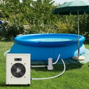 Slsy Pool Water Heater for Above Ground Pools,Pool Heat Pump,14331 BTU/hr,Up to 4000 gallons,110V~120V/60Hz