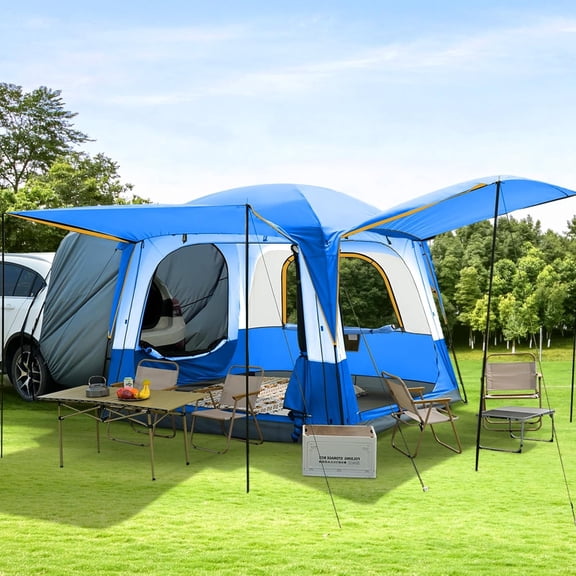 Slsy Screen House Pop-Up Canopy Instant Tent Outdoor Camping Tent with Carry Bag for Patio, Backyard, Deck & Outdoor Activities 71"L x71"W x71"H