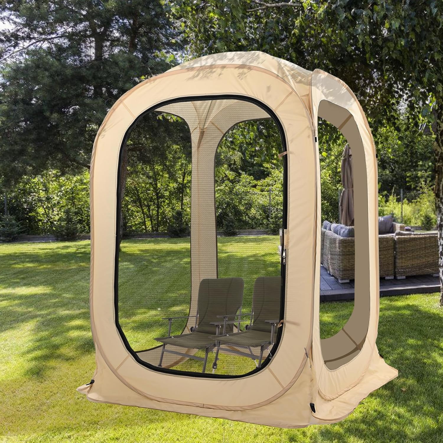 Pop up fly screen tent sale