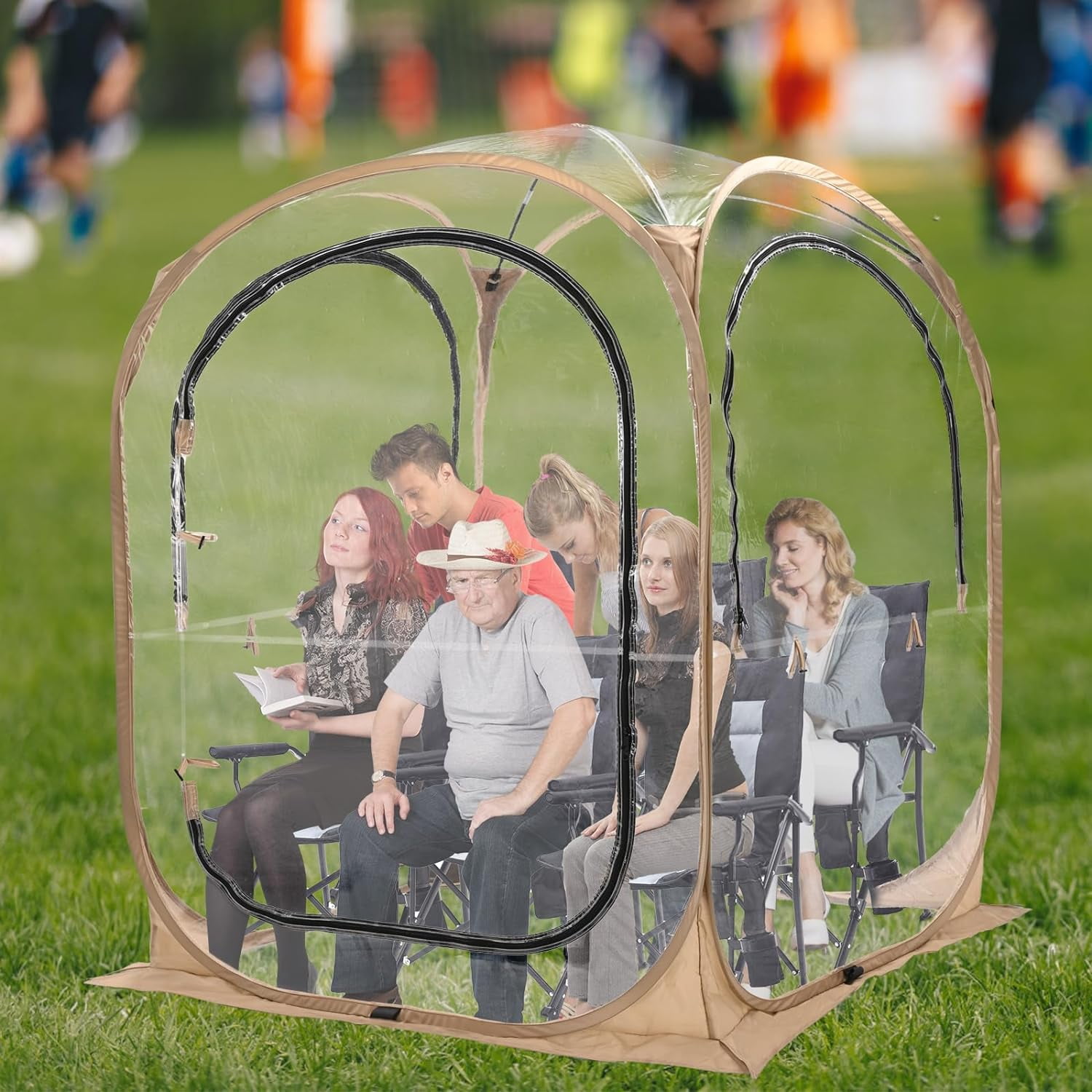 Slsy Sports Tent, Instant PopUp Tent Shelter, 71"x71"x71" Outdoor