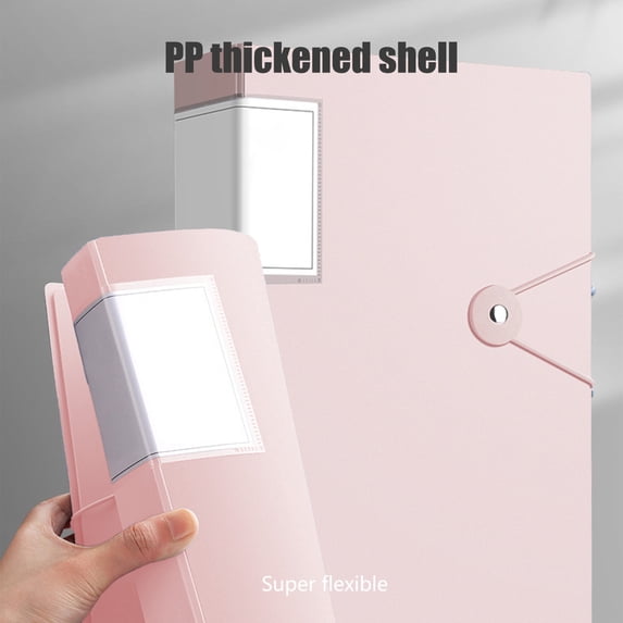 Sltwyw 30-Page A4 Clear Sheet Protector Folder - Music Score Organizer, Certificate Holder & Test Paper Storage Book with Index Dividers