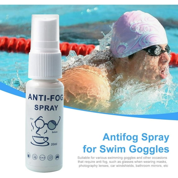 Sltwyw Anti Fog Spray Glasses - 40ml Goggle Defogger Cleaner, Fog Protector Spray for Car Glass, Swim Goggles and Eye Glasses