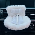 thumbnail image 1 of Sltwyw Car Seat for Dolls, Doll Car Seat with Air Vent Clip for 17cm Dolls, Decorative Sofa Seat with Soft Furry Cushion and Headrest for Car, Doll Toy Ornaments Accessories, 1 of 6