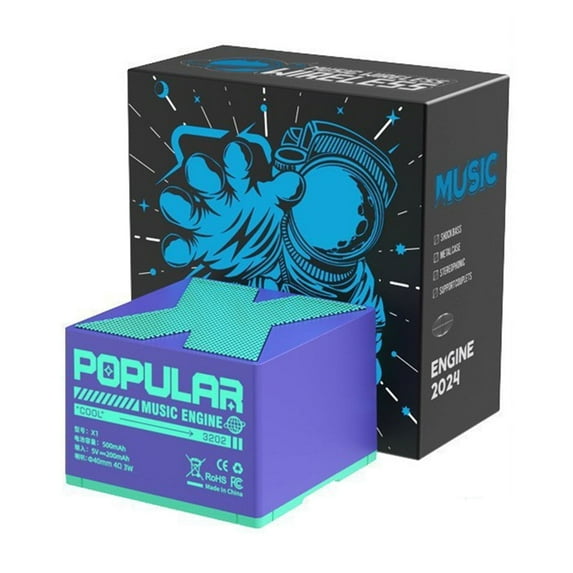 Sltwyw Compact Bluetooth Speaker with Enhanced Bass - Portable Wireless Audio for Home, Car, and Outdoor Use