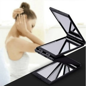 Sltwyw Foldable Tetrahedral Full-Length Mirror - 360° Freestanding Vanity Dressing Reflection for Bedroom Office Space Saving Design