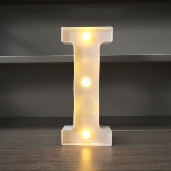 Sltwyw LED Alphabet Letter Lights - Battery Operated Nursery Wall Decor for Birthday Wedding & Kids Room Lighting