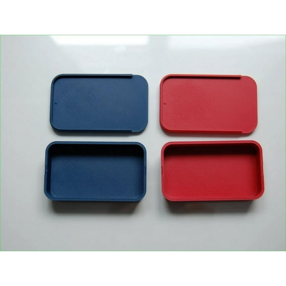 Sltwyw Mini Stackable Storage Boxes - Compact Home Organization Containers for Jewelry Office Supplies