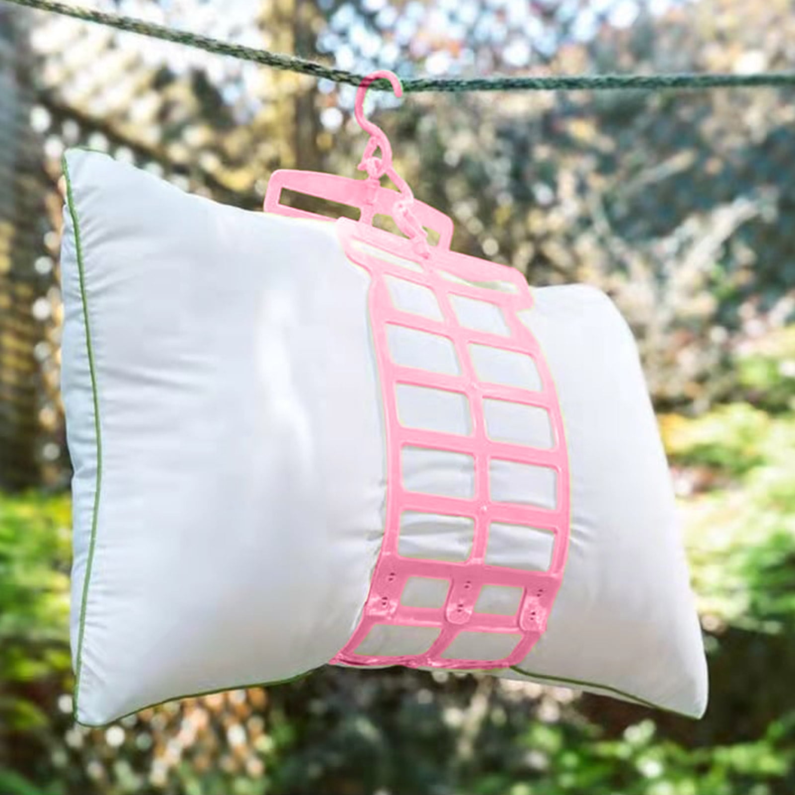 Proper air drying rack for memory foam pillow