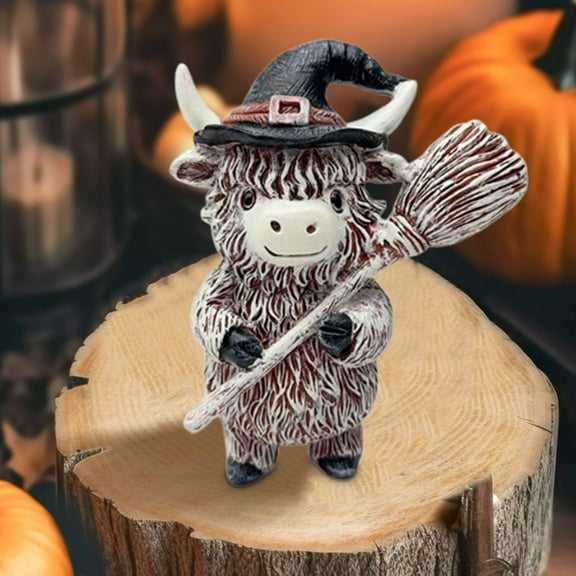 Sltwyw Resin Ghost Statue, Cute Outdoor Figurine, Weatherproof Garden Decoration White Halloween Sculpture Craft