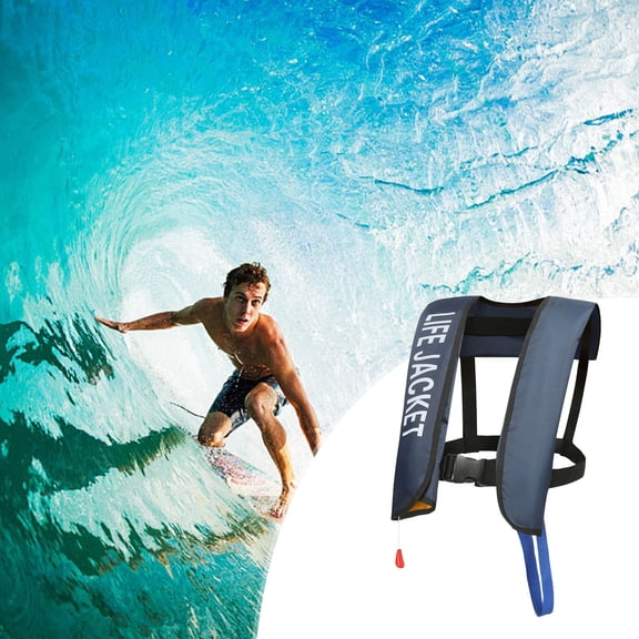 Sltwyw Self-Inflating Adult Inflatable Undershirt Outdoor - Automatic PFD Safety Vest for Water Activities Boating Fishing