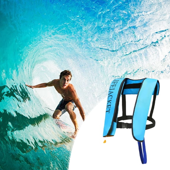 Sltwyw Self-Inflating Adult Inflatable Undershirt Outdoor - Automatic PFD Safety Vest for Water Activities Boating Fishing