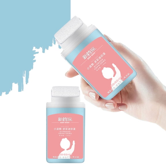 Sltwyw Small Wall Repair Roller 100ml - Patching Paste Applicator for DIY Drywall Patch Spackling Tool Remove Shoe Marks Scuffs