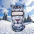 thumbnail image 1 of Sltwyw Summer UPF 50+ Sun Protection Face Mask - Outdoor Patterned Gini Head Cover Neck Gaiter UV Shield for Hiking Cycling, 1 of 5