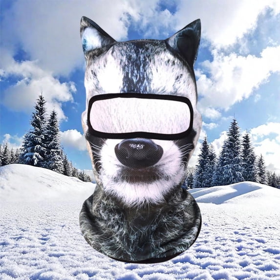 Sltwyw Summer UPF 50+ Sun Protection Face Mask - Outdoor Patterned Gini Head Cover Neck Gaiter UV Shield for Hiking Cycling