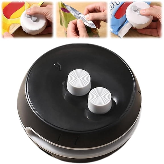 Sltwyw USB Rechargeable 4-in-1 Bag Sealer - Portable Vacuum Sealer with Cutter for Food Preservation and Storage