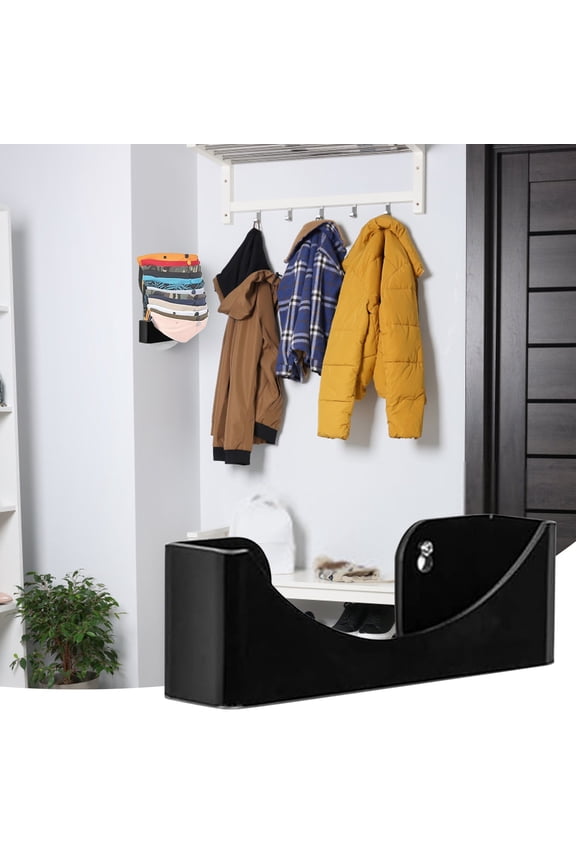 Vertical Wall-Mounted Hat Organizer - Dome Rack for Baseball/Cowboy Cap Storage with Space-Saving Design
